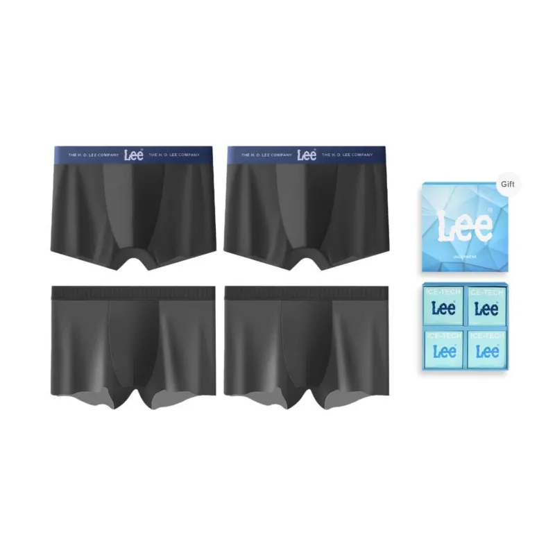 Lee SS23 Ice Series Underwear Gift Box Men's 4 Pack-9