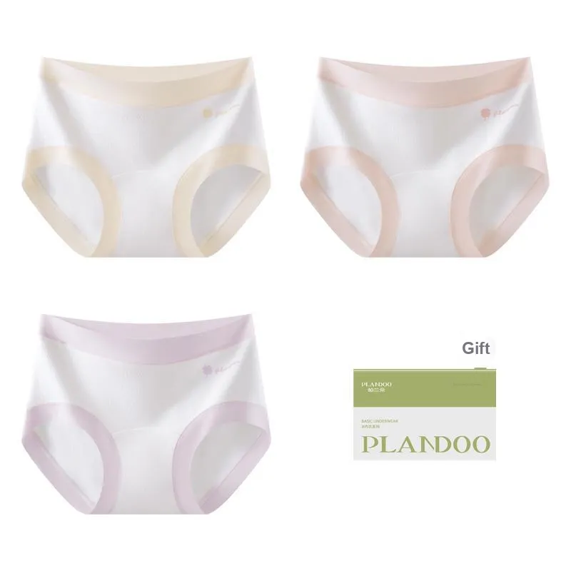 PLANDOO Underpants Women's Shopping Bag 3 Pack-10