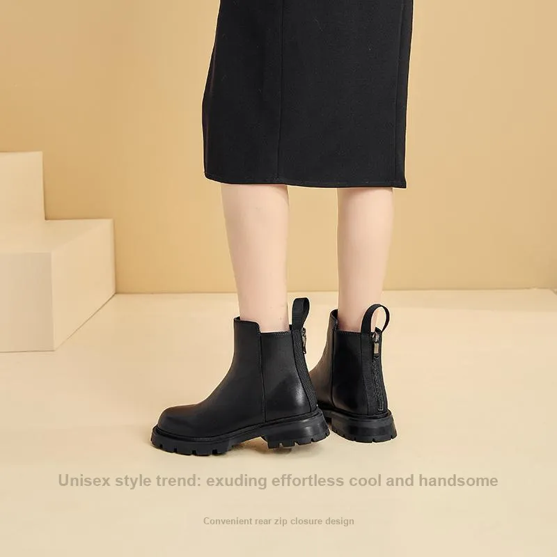 DG Ankle Boots Women's Black/Ecru-1