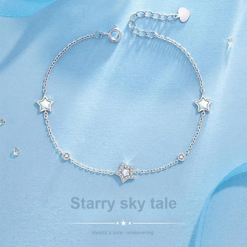 Schloney 925 Sterling Silver Bracelets Women's-1