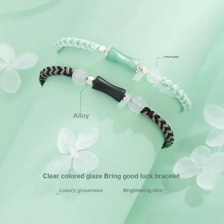 HANYUDIE Colored Glaze Bracelets Unisex-1
