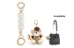 [One Shoulder]Pearl Extender Chain+Free Bear Pendant
