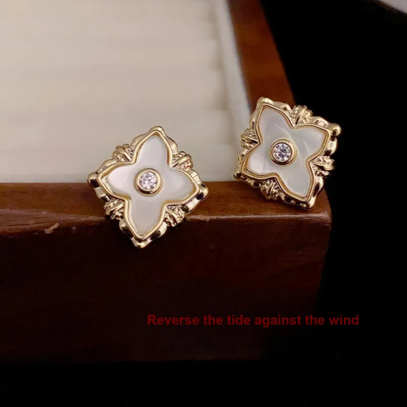 MGS Versatile Niche Design Fashion Elegance Bright Future Advanced Trendy Vintage Atmosphere Exquisite Box Women's-3