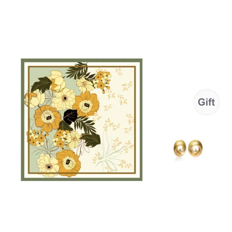NAME.S 100% Mulberry Silk Silk Scarves Women's Teacher Recommendation Box-0