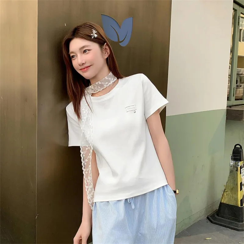JECCI FIVE Set in Sleeve T Shirt Women's-4