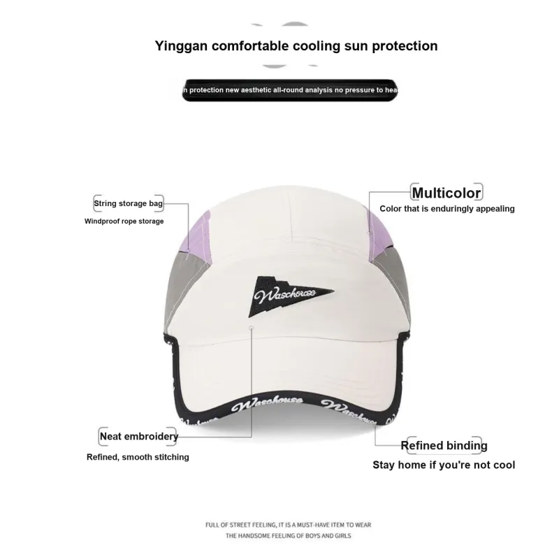 Gold Artist Polyester Baseball Caps Unisex-4