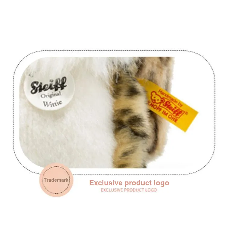 Steiff Wittie Owl Gray Dolls Plush Doll 12cm High-3