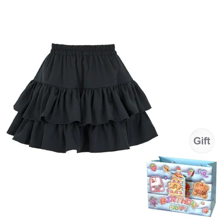 QUIET ANGEL Casual Short Skirts Women's-6