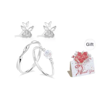 GIFU 999 Fine Silver Stud Earrings Unisex