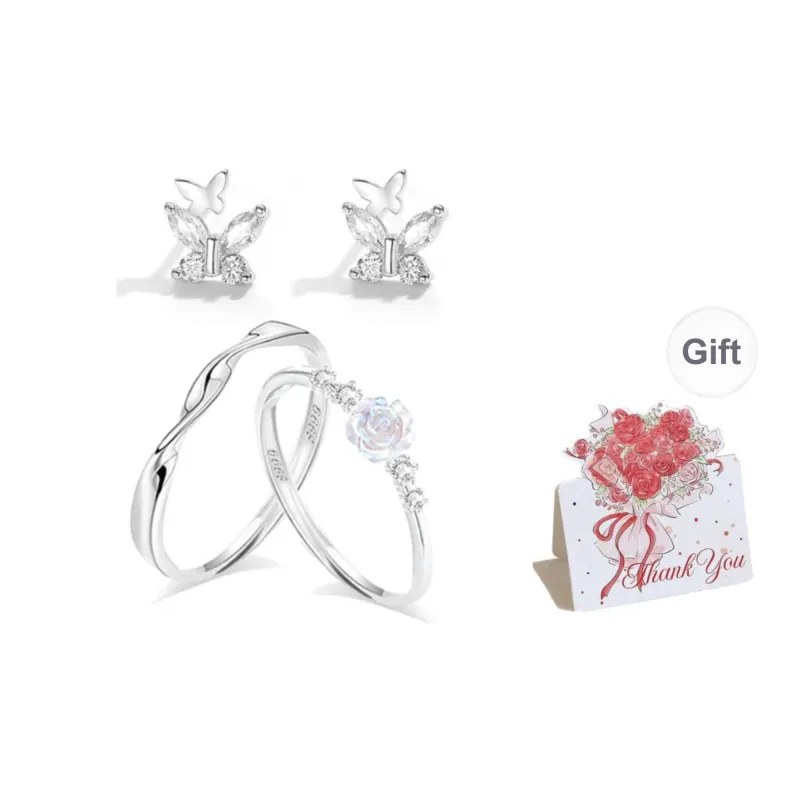 GIFU 999 Fine Silver Stud Earrings Unisex-0