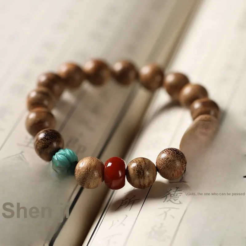 YANFEI Milky Agarwood Bracelets Unisex-4