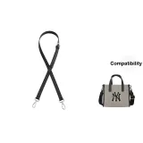 Black 1.8cm-Width Adjustable 92-120cm Leather Strap