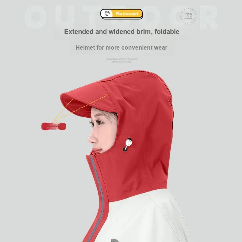 Zheng Yu Poly Pongee Rain Poncho-8