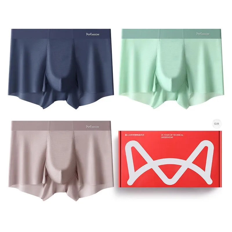 MIIOW Underpants Men's Box 3 Pack-4