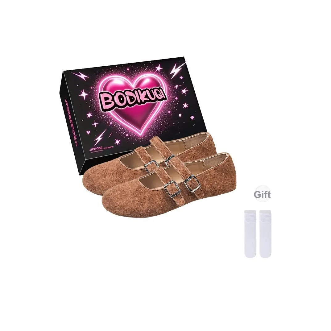 Boldi Kuki Плоская подошва Туфли Мэри Джейн Женские