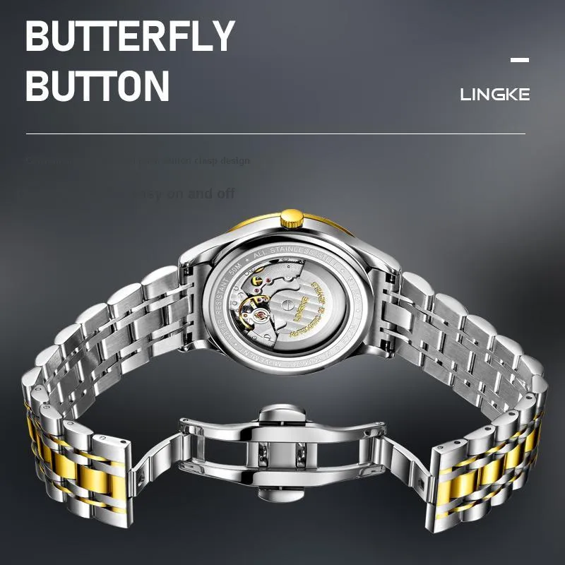 LINGKE Men Watch-12