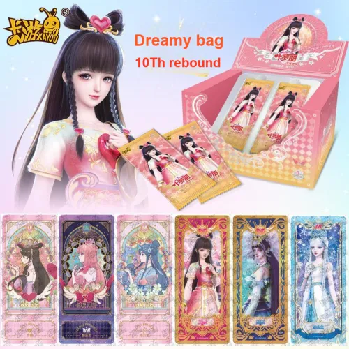 KAYOU Yeloli Wonderland Коллекционная карта Мечтательная упаковка 10-е издание альбом для карт 1 IP Аниме