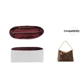 Burgundy DuPont Paper Liner[Flat Style]-Carryall Medium Size