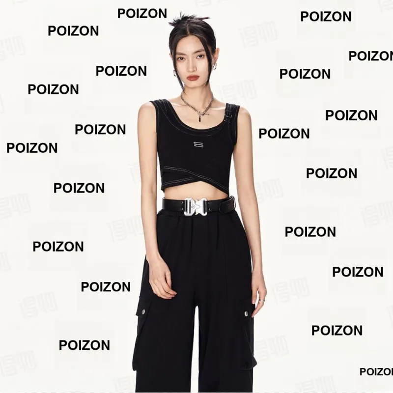 DOKZB Tank Tops Women's Black-3