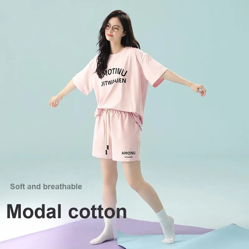 PBENO PD Pajama Set Women's Girly Pink-1