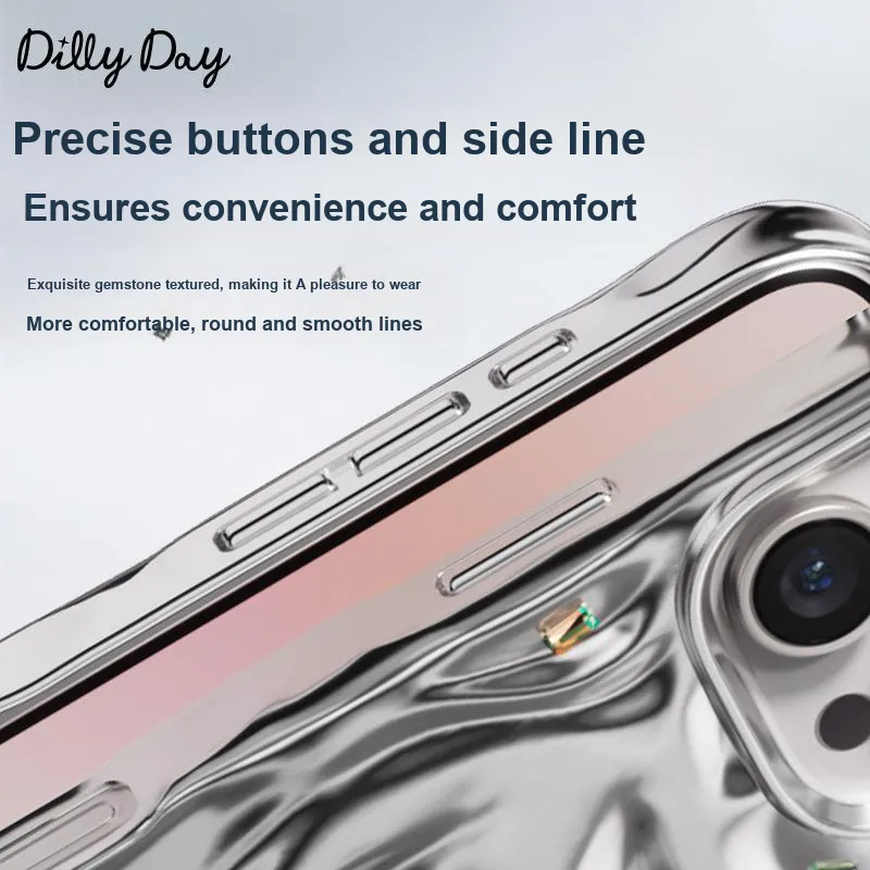 Kingxbar PC Material Rhinestone Embellished MagSafe Phone Case Compatibility With Apple 16 Collection IPhone16proma-3