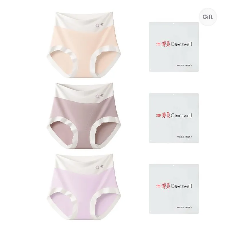 GRACEWELL Underpants Women's Shopping Bag 3 Pack-10
