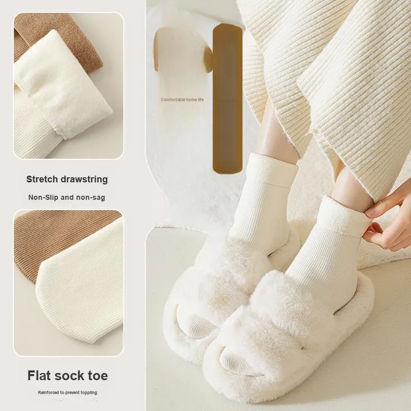 MIIOW Trend Party Series Mid Calf Socks Women's Shopping Bag 3 Pack-4