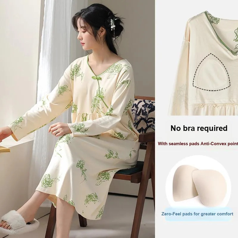 Lan Miao Long Sleeved Dress Women's Emerald Green-5