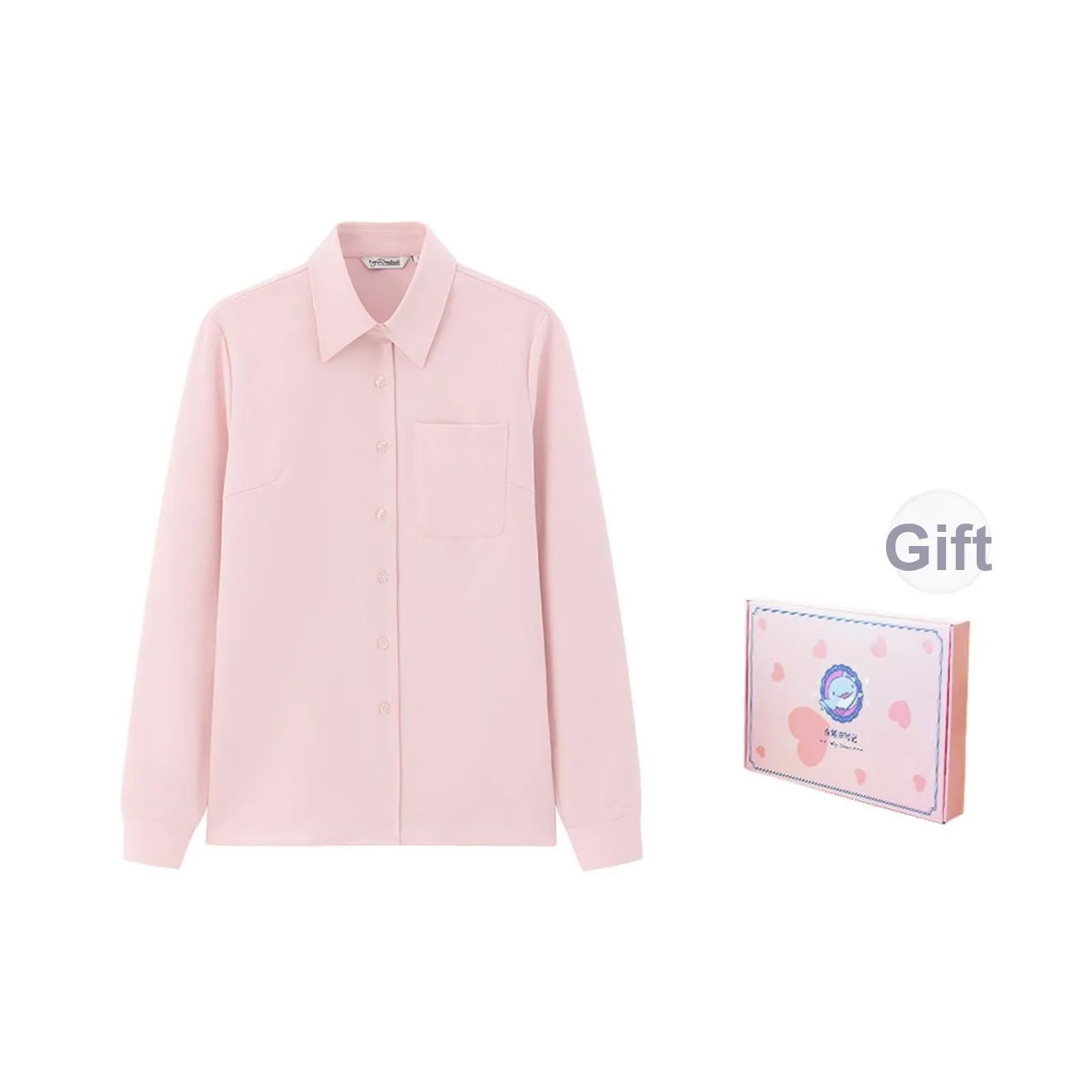 Tokyo Season Рубашка Весна-осень Женская Набор в подарочной коробке