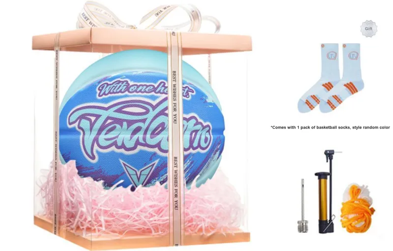 VEIDOORN Rubber Basketball Size 7 Ball Training Unisex-15