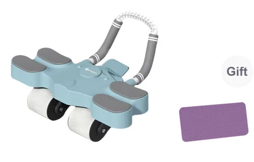 Pelplo Abdominal Rollers Unisex Home Indoor Office Exercise Flat Support 2-in-1