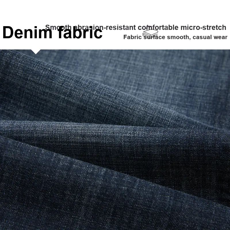 HLA Jeans Men Denim Blue Transition Color Dark 36-4