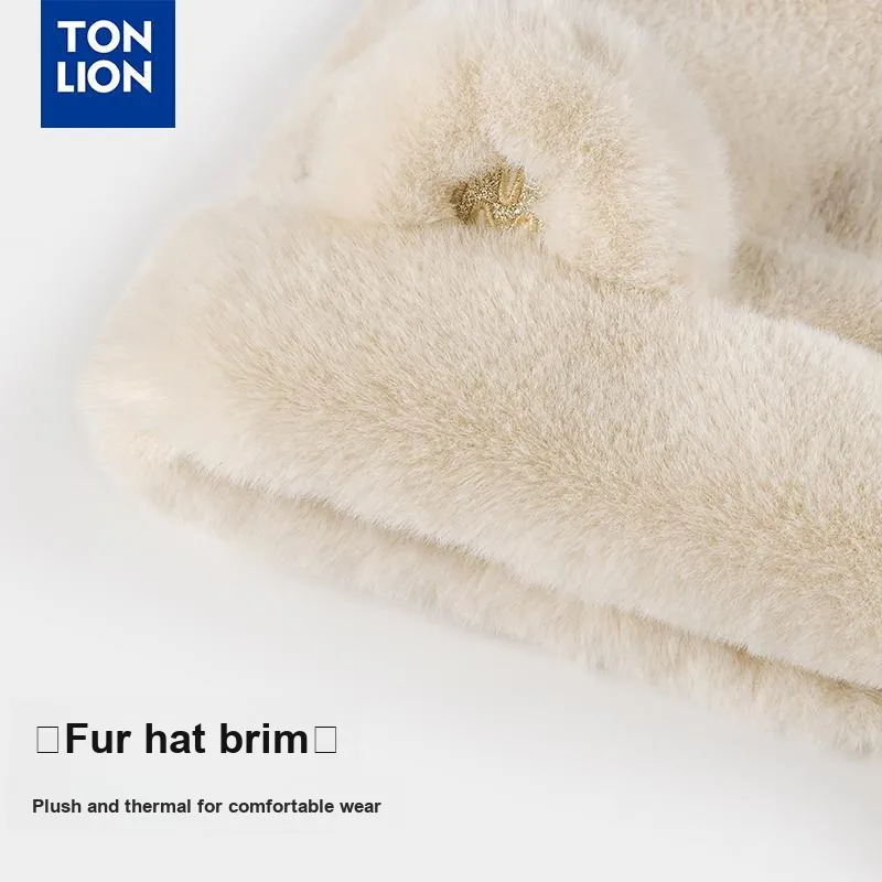 Tonlion Polyester Hoods & Plush Hats Unisex-3