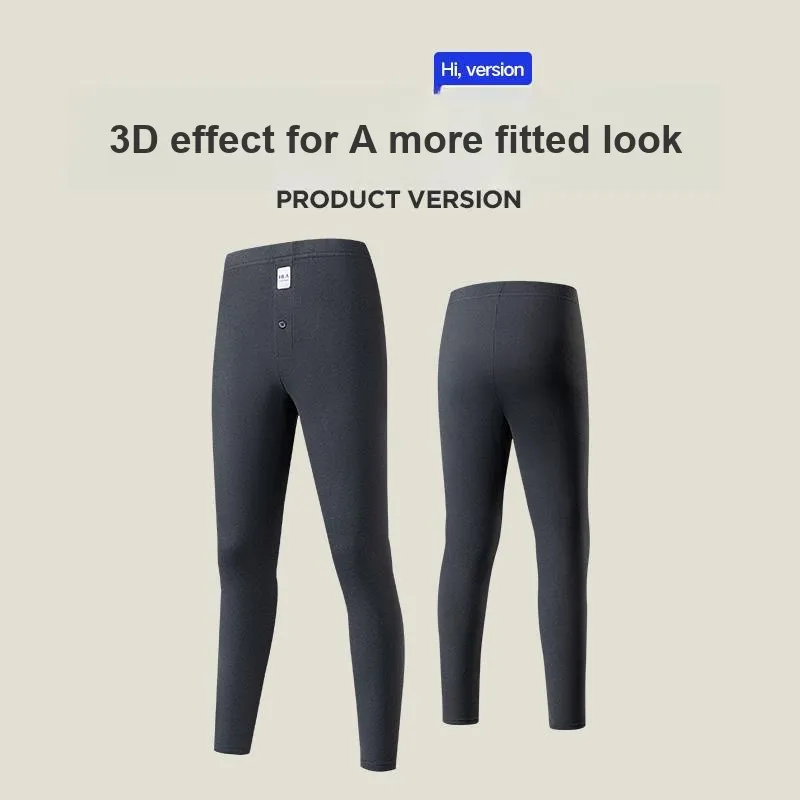 HLA Men Thermal Pants-3