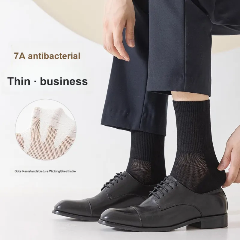 MIIOW Trend Party Series Mid Calf Socks Men's Box Of 3 Pairs-1