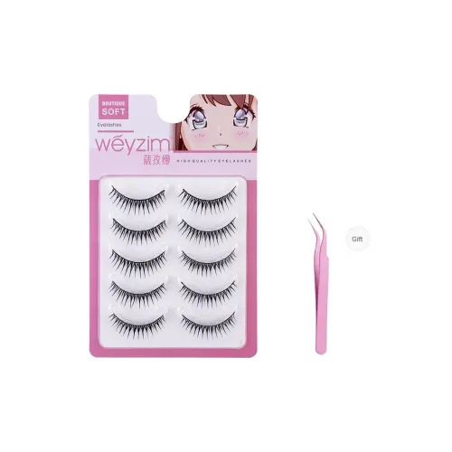 Weyzim Нет Клейовой Ван-Пис Женский Группа Отводящий Влагу Искусственные Наращивающие Естественный Длинный Стиль