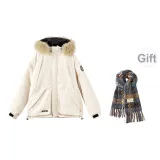 White-Random Color Scarf