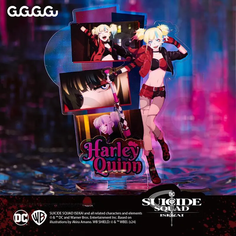 GuGuGuGu SUICIDE SQUAD ISEKAI Anime DC Merchandise Harley Quinn Edition The Joker Edition Acrylic Stands-1