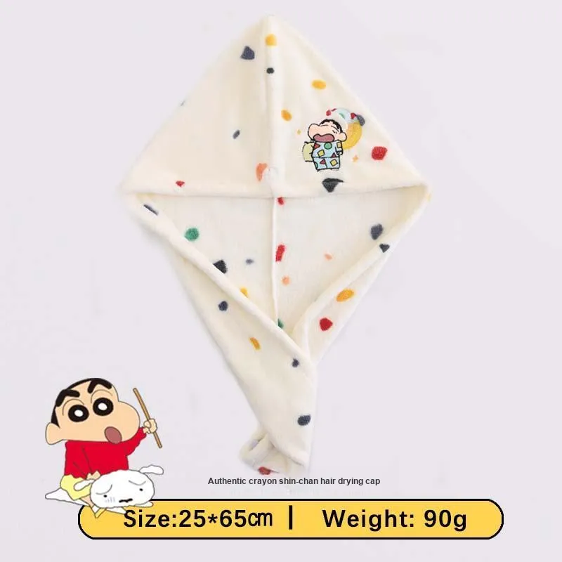 SHIJINGHUI x Crayon Shinchan Practical Towel Bath Towel Three Piece Set-1