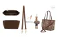 City29 Brown Shoulder Strap 65cm+Brown Liner[Free Modified Tool]