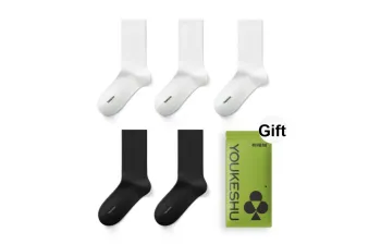 YOUKESHU Unisex Mid Calf Socks
