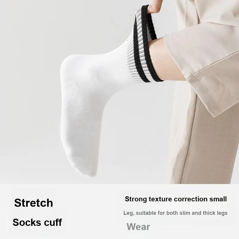 MIIOW Knee High Socks Men's 5 Pack-5