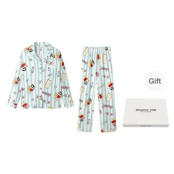 QINZUIMAO Pajama Set Women's Gift Box Set Light Blue
