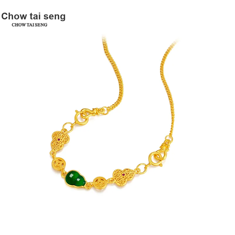 CHOW TAI SENG S925 Silver Necklaces Women's-3