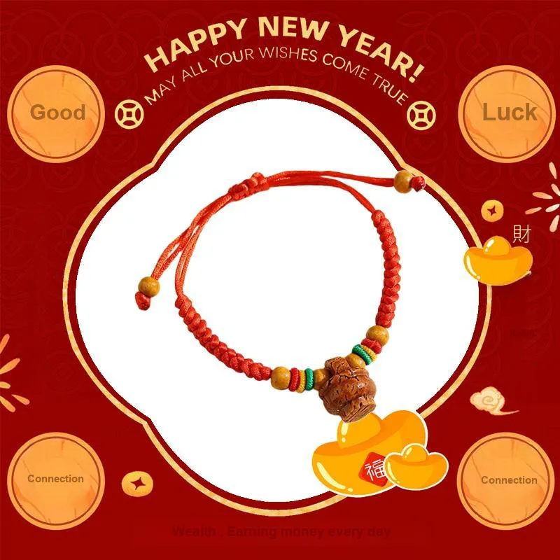 Blooming Petals Peach Pit Bracelets Unisex-2