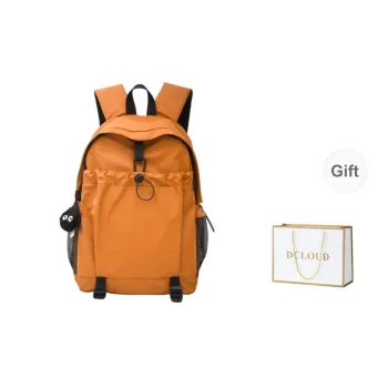 DCLOUD Laminated Oxford Cloth Backpack Large Size Unisex Multicolor