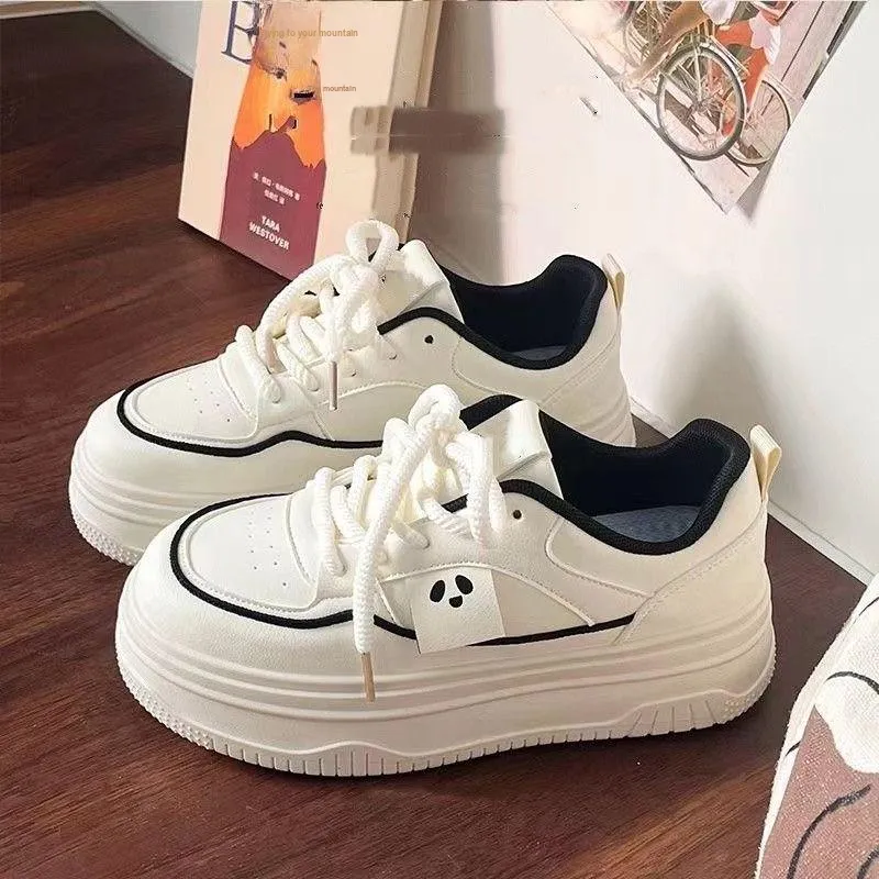Alxnan Height Increasing Low Top Casual Shoes Women's-1