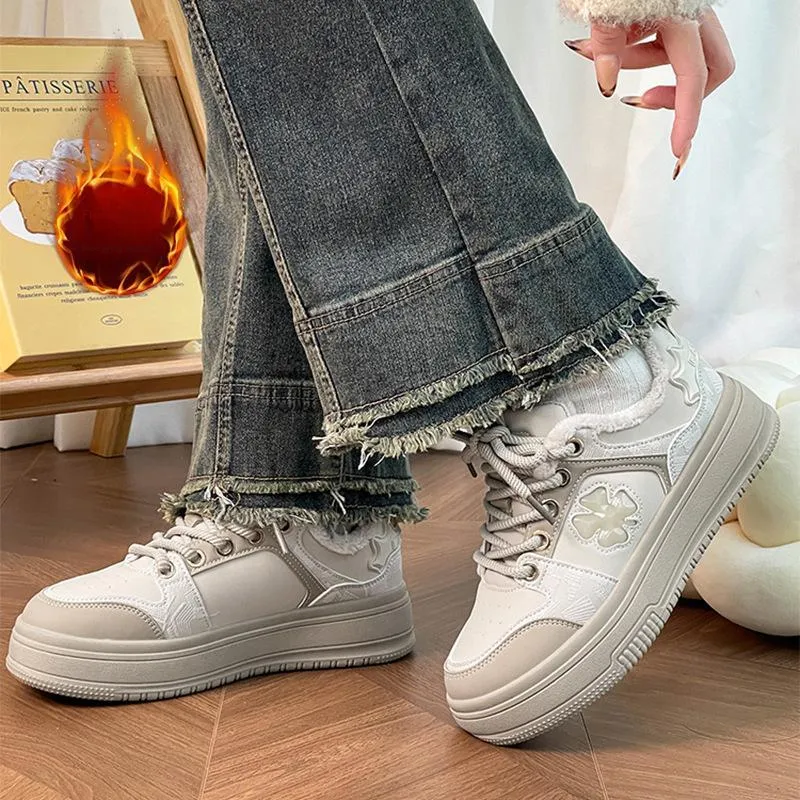 KATHRYN WILSON Anti Slip Wear Resistant Low Top Skateboard Shoes Women's-16