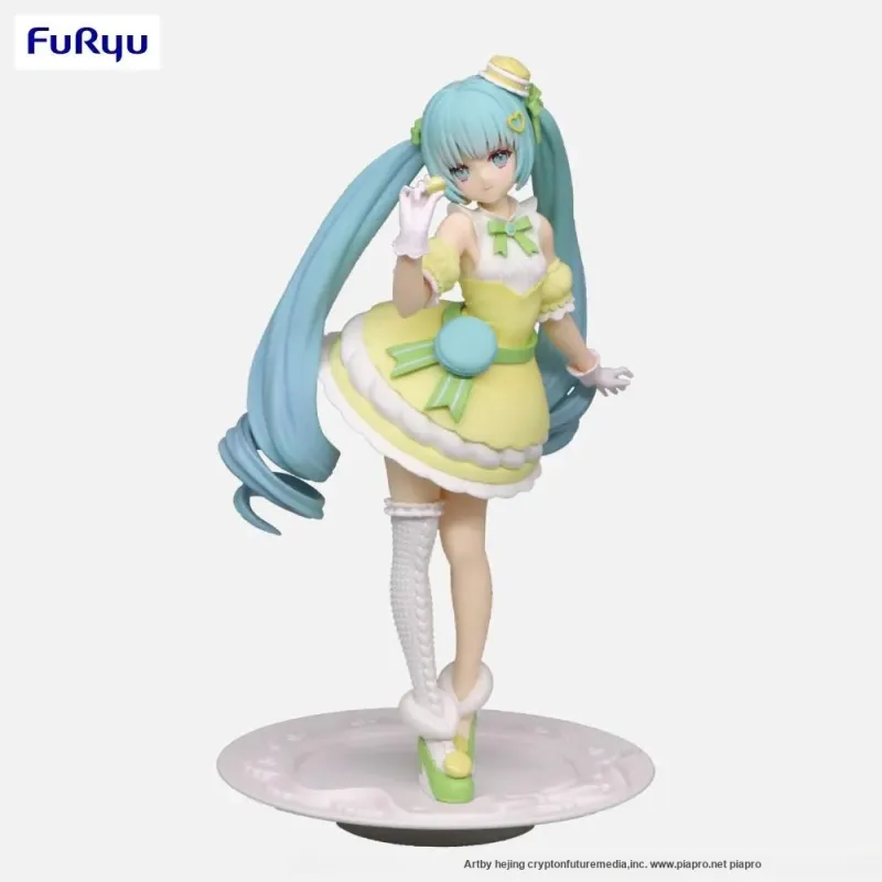 FURYU Exceed Creative VOCALOID Hatsune Miku Yuzu Macaron Bonus Gifts-1