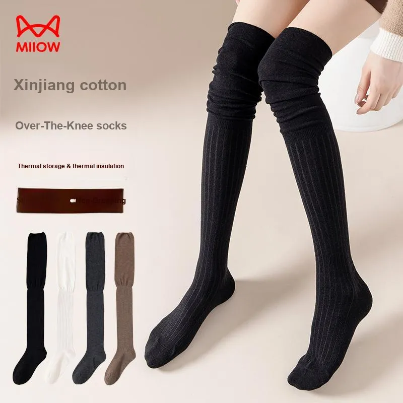 MIIOW Thigh high Socks Women's Combo Set-2